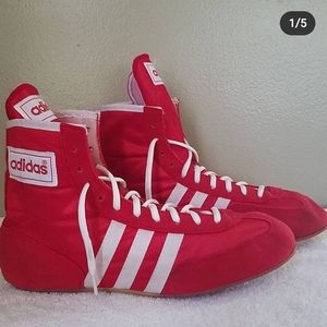 Adidas German Pins (1994) Wrestling Shoes Sz 8